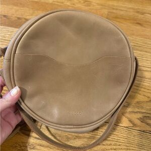 EUC Nisolo Round Crossbody Bag